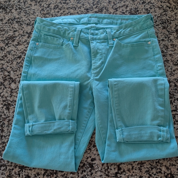 a.n.a Denim - a.n.a Women's Teal Ankle Jeans